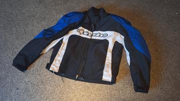 Alpinestars textiel motorjas met gewatteerde binnenjas - XXL beschikbaar voor biedingen