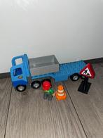 lego duplo blauwe vrachtwagen met oplegger, Kinderen en Baby's, Speelgoed | Duplo en Lego, Ophalen of Verzenden, Zo goed als nieuw