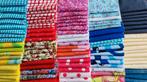 Partij pakket 4 hobby en quilt lapjes 100stuks van 10x10cm, Ophalen of Verzenden, Nieuw, Overige materialen, Minder dan 30 cm