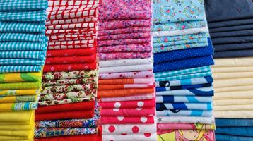 Partij pakket 4 hobby en quilt lapjes 100stuks van 10x10cm  beschikbaar voor biedingen
