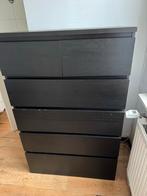 Ikea MALM Ladekast - 6 Lades - Zwart, Huis en Inrichting, Kasten | Ladekasten, Overige materialen, 5 laden of meer, 100 tot 150 cm