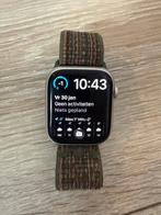 Apple Watch 9 series Nike 45mm (GPS) met 8 bandjes, Apple Watch ⌚️, IOS, Ophalen of Verzenden, Zo goed als nieuw