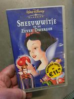 Sneeuwwitje en de Zeven Dwergen Disney op vhs tape, Tekenfilms en Animatie, Alle leeftijden, Ophalen of Verzenden, Zo goed als nieuw