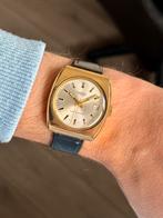 Ingersoll vintage mechanisch horloge 35x38mm tv kast, Ophalen of Verzenden, Zo goed als nieuw, Zwart, Android