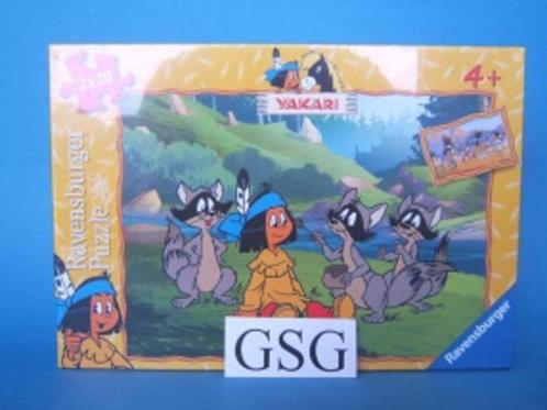 Yakari en zijn vriendjes 2x 20 st nr. 09 008 2-01, Kinderen en Baby's, Speelgoed | Kinderpuzzels, Nieuw, 10 tot 50 stukjes, Ophalen