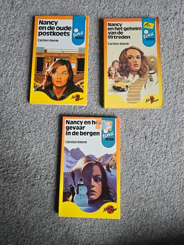 Nancy Drew - 3 Boeken - Carolyn Keene beschikbaar voor biedingen