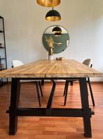 SKOGSTA Eettafel Acaciahout 235x100 cm, Huis en Inrichting, Ophalen, Gebruikt, Eikenhout, 200 cm of meer