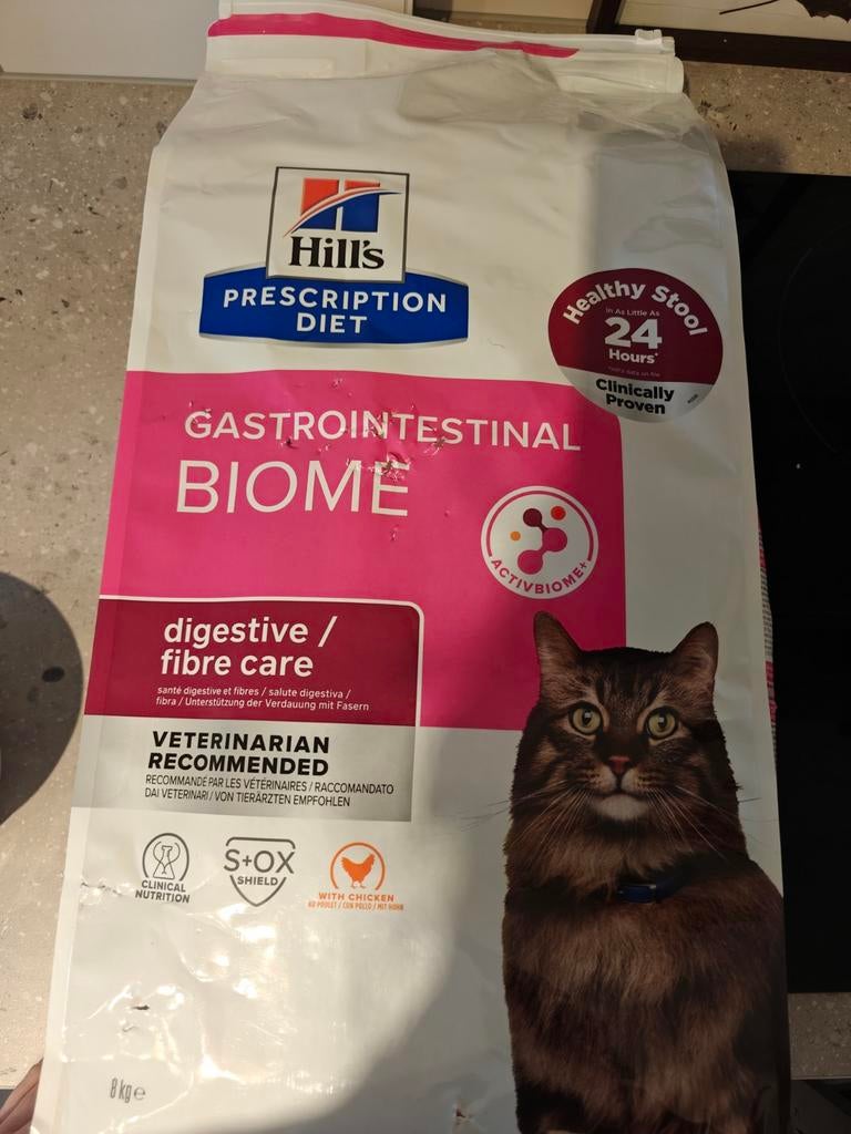Hills Biome gastrointestinal brok 8kg, Dieren en Toebehoren, Dierenvoeding, Kat, Ophalen