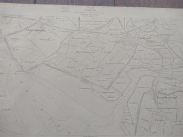 543 Zuidland Oudenhoorn Goudswaard Plattegrond 1925 beschikbaar voor biedingen