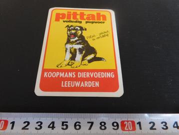 sticker Leeuwarden Koopmans Diervoeding PITTAH  beschikbaar voor biedingen