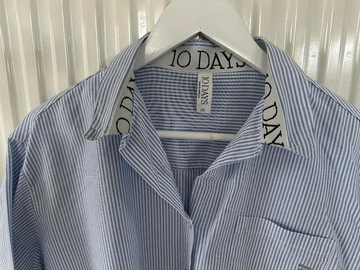 oversized gestreepte 10 days blouse  10days maat XS 38-40, Kleding | Dames, Blouses en Tunieken, Zo goed als nieuw, Maat 38/40 (M)