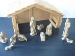 Kerstgroep 11-delig met stal, Ophalen of Verzenden, Zo goed als nieuw