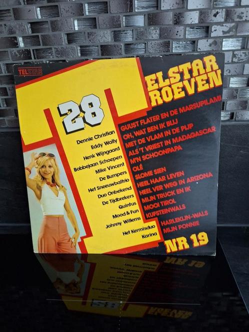 28 telstar troeven nr'19, Cd's en Dvd's, Vinyl | Nederlandstalig, Gebruikt, Levenslied of Smartlap, 12 inch, Ophalen of Verzenden
