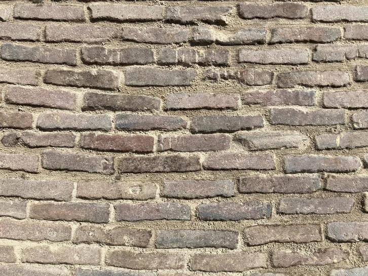 Partij Oude Gebakken Waalformaten, Genuanceerd, ob, V11, Tuin en Terras, Tegels en Klinkers, Gebruikt, Klinkers, Keramiek, 10 m² of meer