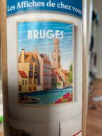 Retro Brugge Poster - Nieuw 50x70, Antiek en Kunst, Ophalen of Verzenden