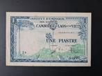 French Indo-China 1 piastre 1954 Pr+ biljet, Postzegels en Munten, Bankbiljetten | Azië, Ophalen of Verzenden