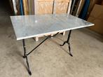 Nieuwe tafel met marmer tafelblad rechthoek 100 x 60 cm, Huis en Inrichting, Tafels | Eettafels, Ophalen, 100 tot 150 cm, Nieuw