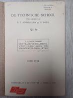 De Technische school - Cv, kw en ww install. 1936, Boeken, Techniek, Gelezen, Ophalen of Verzenden, D.G. Meulenkamp., Installatietechniek