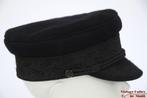 Vintage Kapiteinspet Prinz Heinrich zwart 53 = XXS unisex, 55 cm (S, 6⅞ inch) of minder, Ophalen of Verzenden, Pet, Prinz Heinrich