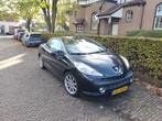 Peugeot 207 1.6 16V CC 88KW 2009 Zwart, Auto's, Peugeot, Voorwielaandrijving, 65 €/maand, 15 km/l, 4 cilinders