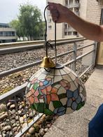 Tiffany Stijl Hanglamp (antiek), Huis en Inrichting, Ophalen, Zo goed als nieuw, Glas, Minder dan 50 cm