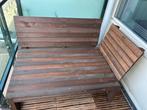 Houten Loungebank, Tuin en Terras, Ophalen of Verzenden, Gebruikt, Hout