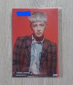 Ateez hongjoong signed photo, Verzenden, Zo goed als nieuw, Foto of Kaart