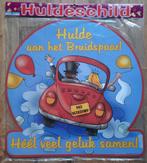 Huldeschild en Vlaggenlijn   -Bruidspaar-    ( Nieuw ), Ophalen of Verzenden, Nieuw, Versiering, Geboorte of Huwelijk