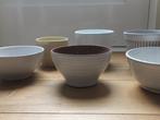 6x mooie bloempot vintage oa erica adco westraven wit groot, Verzenden