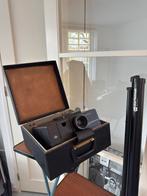 Agfa Diamator 1500 diaprojector + statief/scherm, Ophalen of Verzenden, Gebruikt, Met scherm