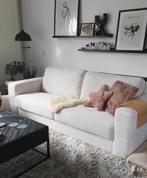 Kwalitatieve 3 zitsbank creme beige, Huis en Inrichting, Ophalen, Zo goed als nieuw, 75 tot 100 cm, Stof
