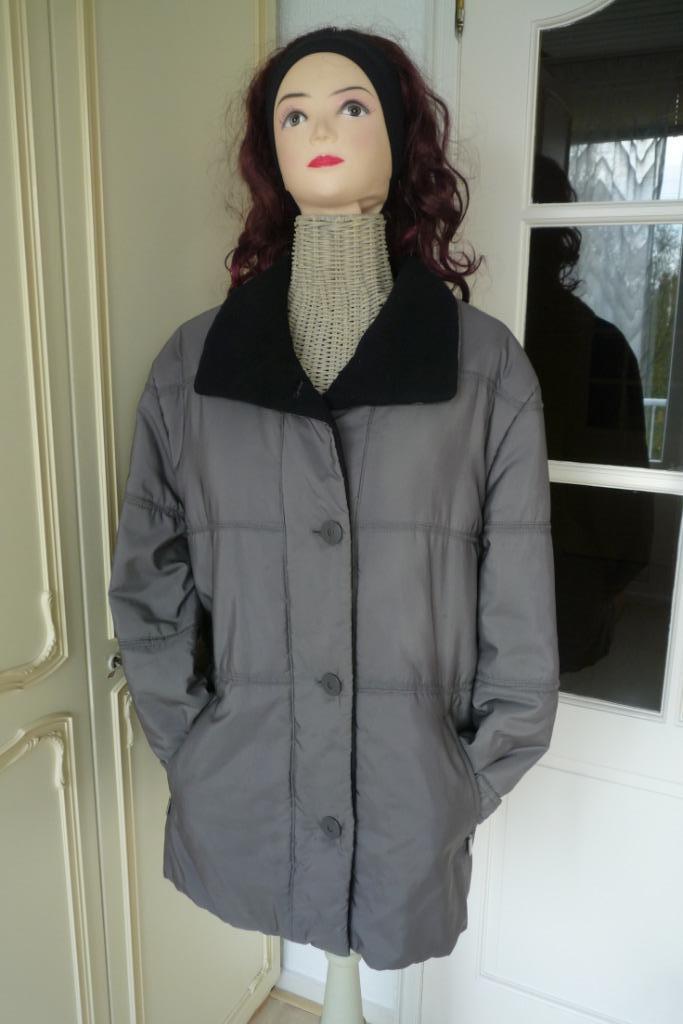 Dames Winterjas maat 40., Kleding | Dames, Jassen | Winter, Zo goed als nieuw, Maat 38/40 (M), Grijs, Ophalen of Verzenden