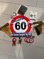 60 Jaar Versiering Pakket, Ophalen of Verzenden, Zo goed als nieuw, Versiering, Verjaardag
