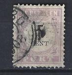 Port 10 gebruikt 1892 ; Suriname voor 10% CW, Postzegels en Munten, Postzegels | Suriname, Verzenden, Gestempeld