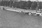 949800	Arnhem	1949 Rijnkade Rijn	schip schepen boot	Gelopen, Ophalen of Verzenden, 1940 tot 1960, Gelopen, Gelderland