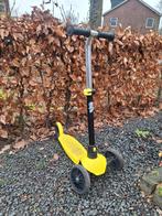 Stoere gele step, 3 wielen, Ophalen, Gebruikt, Gewone step, Decathlon