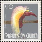 PAPUA NIEUW GUINEA 20 - Dieren: vogels (paradijsvogel), Ophalen of Verzenden, Postfris, Dier of Natuur