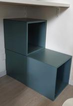 3x IKEA Eket, grijsgroentint, Huis en Inrichting, Kasten | Wandmeubels, Ophalen, Zo goed als nieuw, Minder dan 150 cm, Minder dan 100 cm