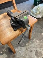 Bankschroef, Doe-het-zelf en Verbouw, Werkbanken, Ophalen of Verzenden, Gebruikt, Minder dan 70 cm, Bankschroef