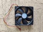 TK: Coolermaster 120mm black fan, Computers en Software, Computerkoelers, Ophalen of Verzenden, Luchtkoeling, Zo goed als nieuw