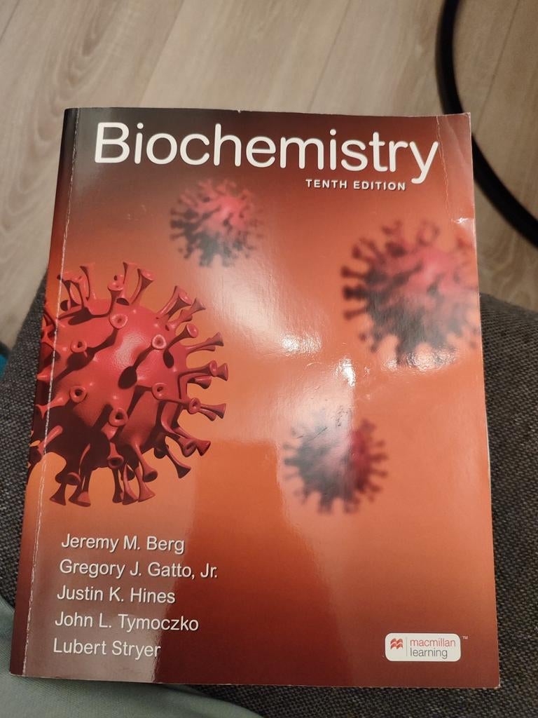 Biochemistry tenth edition, Boeken, Jeremy berg, Zo goed als nieuw, Beta, HBO