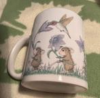 House mouse beker 10 cm h , met kolibrie, Huis en Inrichting, Keuken | Servies, Ophalen of Verzenden, Nieuw