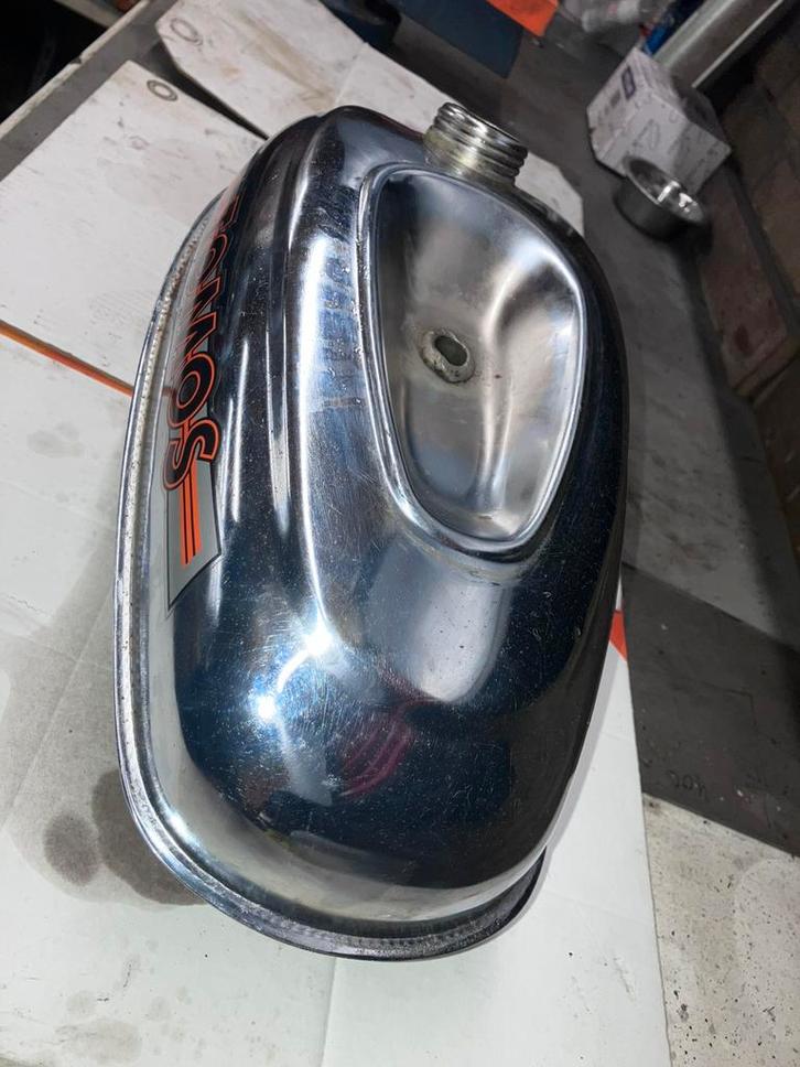 Tomos tank (Puch), Fietsen en Brommers, Brommeronderdelen | Algemeen, Gebruikt, Tank, Ophalen of Verzenden