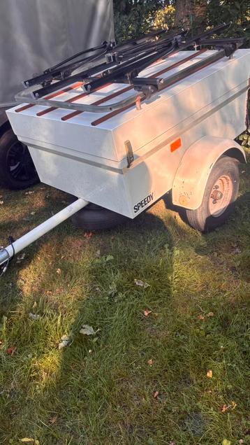 Bagagewagen met deksel incl fietsendrager ruimte dakkoffer beschikbaar voor biedingen