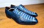 Floris van Bommel herenschoenen maat 10 / 44,5, Ophalen, Blauw, Floris van Bommel, Zo goed als nieuw