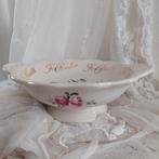 Engelse wedding bowl / rozen/schaal op voet, Ophalen of Verzenden