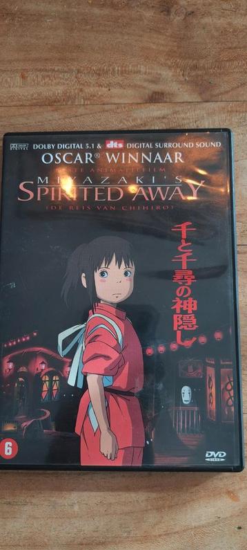 DVD Ghibli - Spirited Away zgan beschikbaar voor biedingen