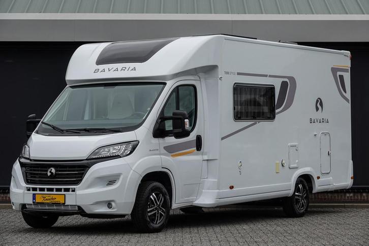 Bavaria T696S 2.3 140Pk | 6-Persoons | Fietsendrager | Zonne, Caravans en Kamperen, Campers, Bedrijf, tot en met 6, Half-integraal