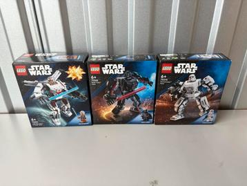 Lego StarWars poppen nieuw in doos, 75390-75370-75368 en beschikbaar voor biedingen