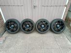 Fiat Abarth  Punto Evo velgen 17 inch zwart, Auto-onderdelen, Banden en Velgen, Ophalen, Banden en Velgen, 17 inch, All Season